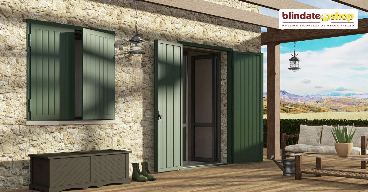 Materiali persiane e scuri blindati