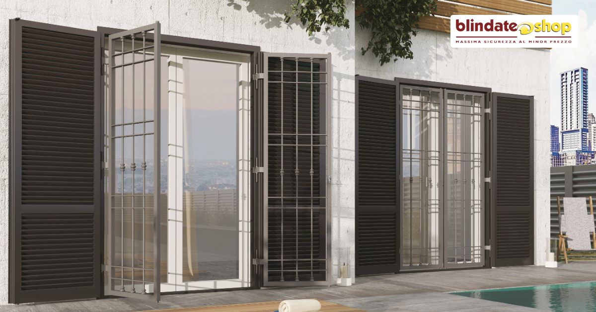 Qualità persiane blindate di sicurezza certificate
